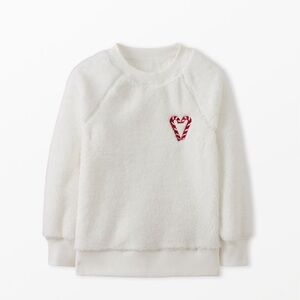 Hanna Andersson Dr. Seuss Grinch Cindy Lou Who Marshmallow Sweatshirt Size 6-7